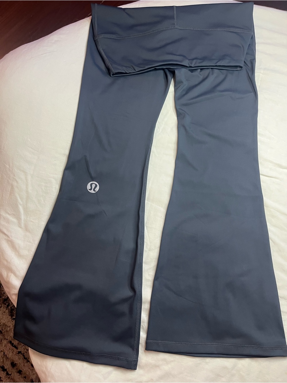 lululemon athletica Kids' Flare Leg Athletic Leggings in Charcoal Gray